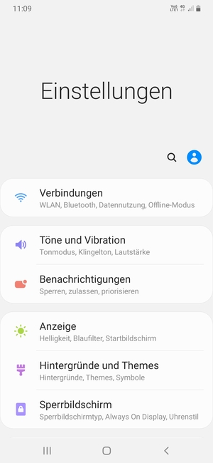 Wählen Sie Verbindungen