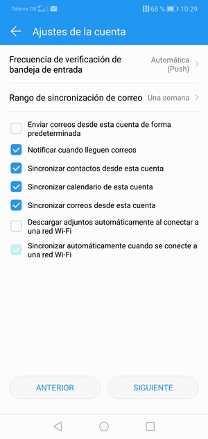 Seleccione SIGUIENTE