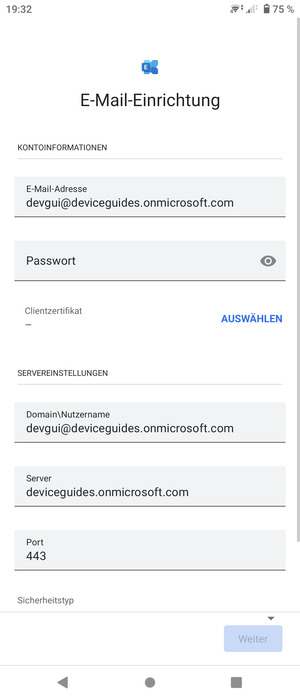 Geben Sie Ihre Passwort ein