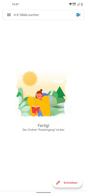 Ihr Hotmail Konto ist einsatzbereit