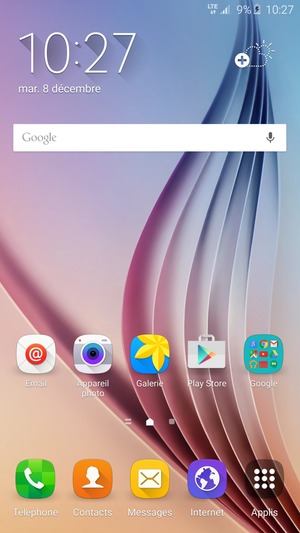 Sélectionnez Play Store