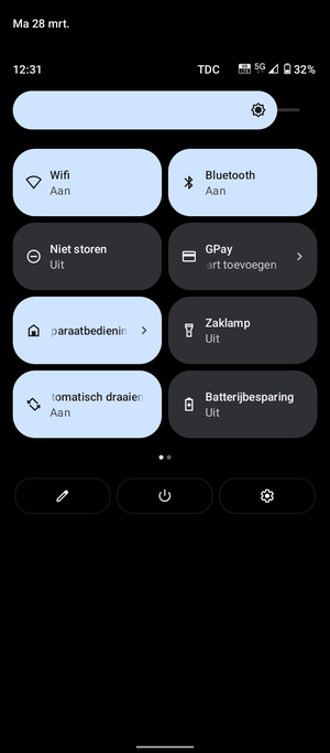 Schakel Wifi en Bluetooth uit