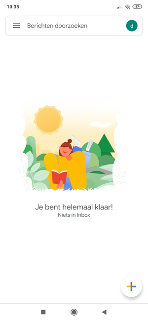 Uw account is klaar voor gebruik