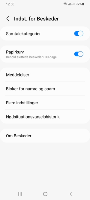Vælg Flere indstillinger