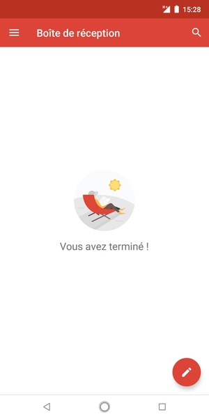 Votre messagerie Gmail est prête à l'emploi