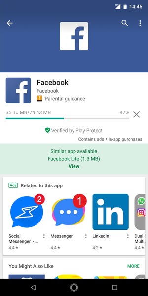 Wait for the installation process to finish