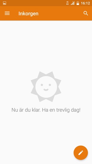 Ditt konto är redo att användas