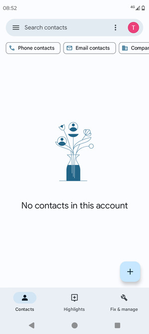 Select Fix & manage