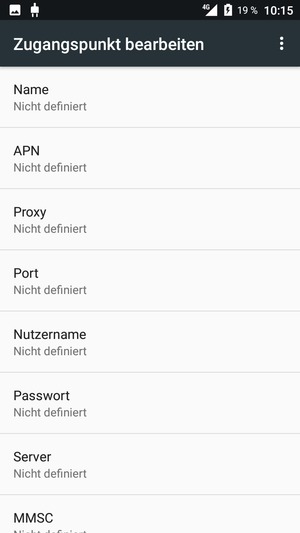 Geben Sie Internet-Informationen ein