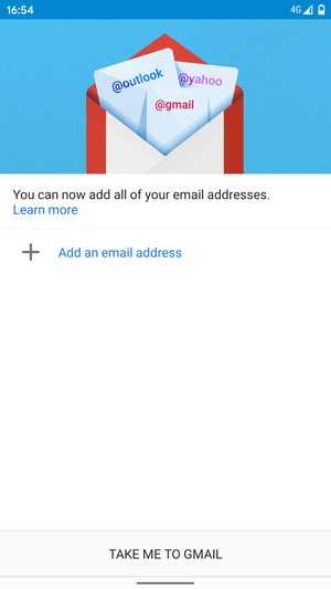Select Add an email address