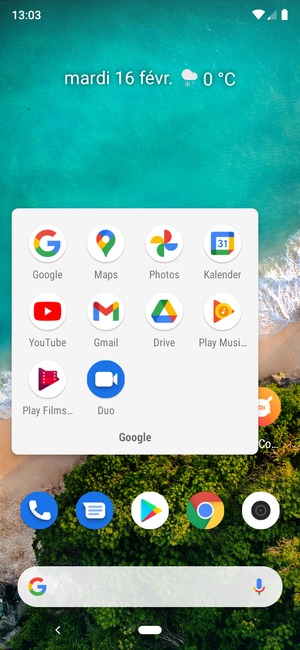 Sélectionnez Gmail