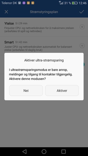 Velg Aktiver