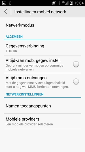Selecteer Namen toegangspunten
