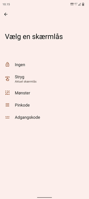 Vælg Mønster