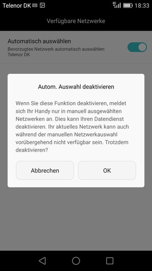 Wählen Sie OK