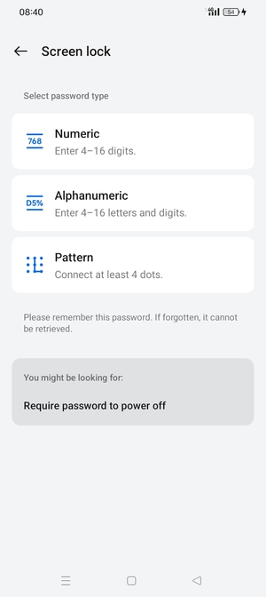 Select Pattern