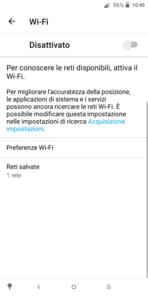 Attiva Wi-Fi