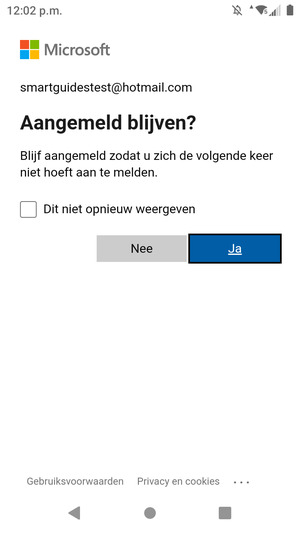 Selecteer uw voorkeursoptie
