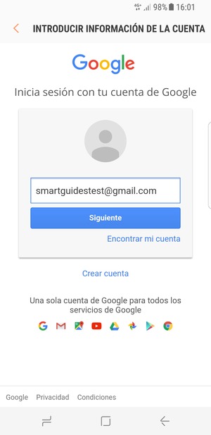 Seleccione Siguiente