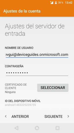 Introduzca Nombre de usuario