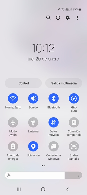 Desactive Wi-Fi y Bluetooth