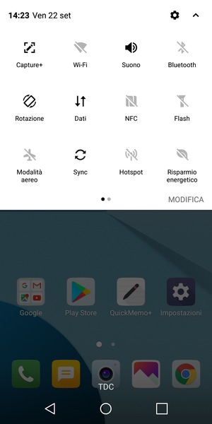 Scorri verso sinistra