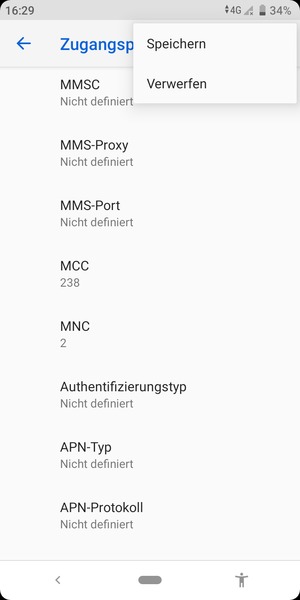 Wählen Sie Speichern