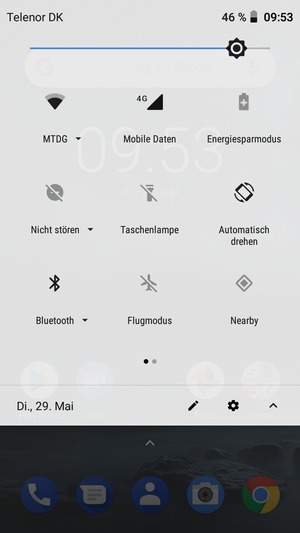 Schalten Sie Wi-Fi und Bluetooth aus