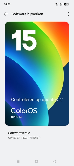 Wacht tot de zoekopdracht beëindigd is