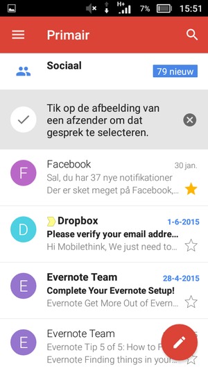 Uw Hotmail is klaar voor gebruik