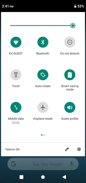 Turn off Wi-Fi and Bluetooth