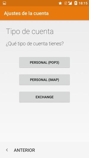 Seleccione EXCHANGE