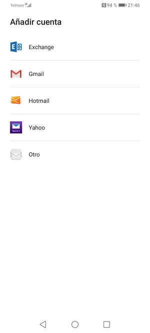 Seleccione Gmail