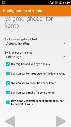Vælg Næste