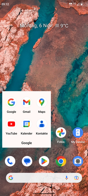 Wählen Sie Gmail