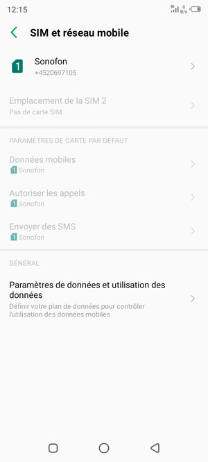Sélectionnez Public