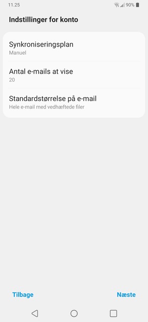 Vælg Næste