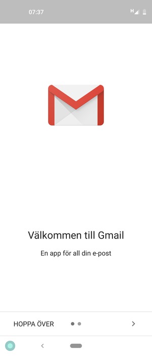 Välj NÄSTA