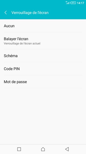 Sélectionnez Schéma