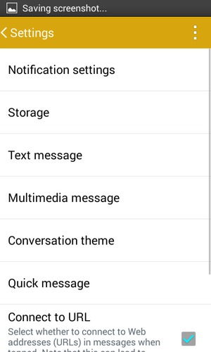 Select Text message