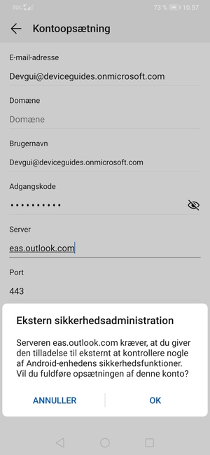 Vælg OK