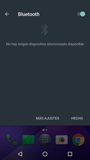Desactive Bluetooth