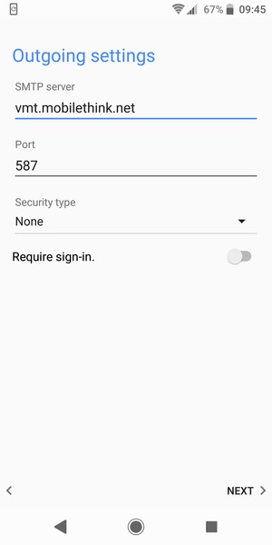 Turn off Require sign-in. and select NEXT