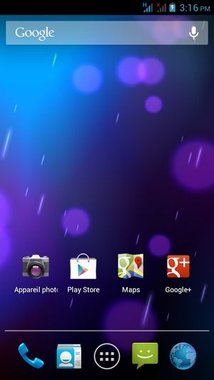 Sélectionnez Play Store