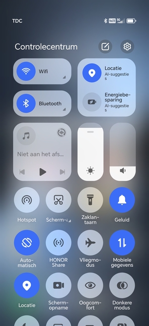 Schakel Wifi en Bluetooth uit