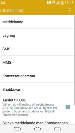 Välj SMS