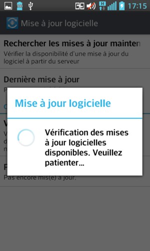 Veuillez attendre la fin de la recherche