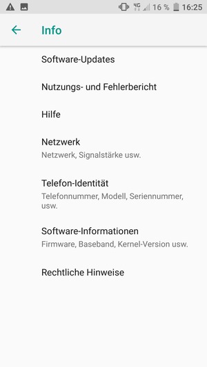 Wählen Sie Software-Updates