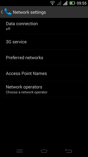 Select Network operators