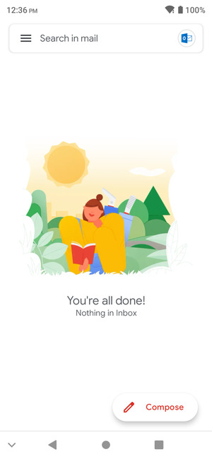 Your Hotmail is ready to use